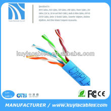 Cable de cable de remiendo azul rj45 ethernet cat5e utp cable 1000FT